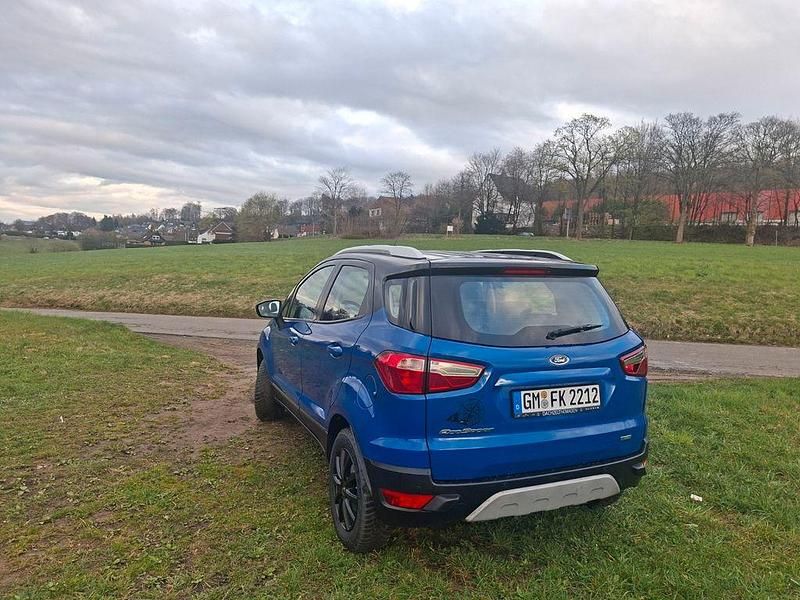Gebraucht Ford Ecosport Titanium 125 PS (91 kW) 2016 Blau SUV