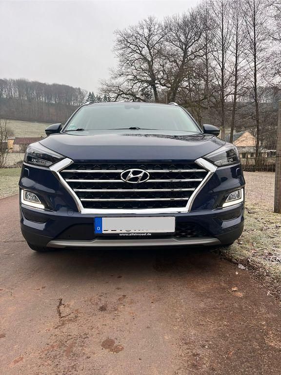 Gebraucht Hyundai Tucson Premium 185 PS (136 kW) 2020 Blau SUV