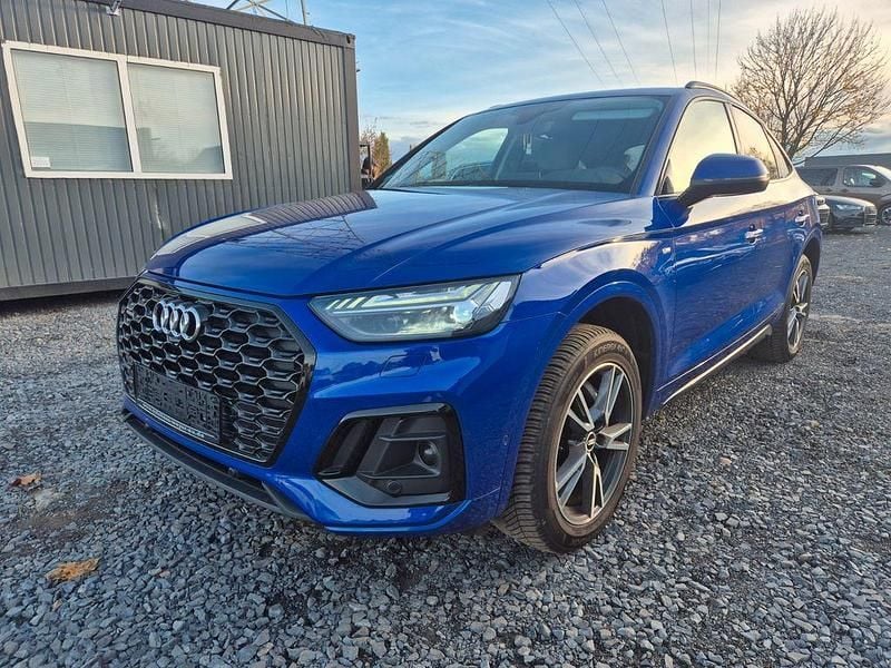 Blau Gebraucht 2021 Audi Q5 Sportback S-Line SUV | 34.900 € (Superpreis) - Bild 1/4