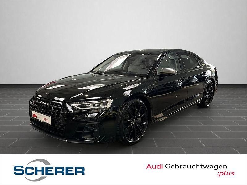 Mythosschwarz metallic (metallic) Gebraucht 2023 Audi S8 Ambiente Limousine | 102.990 € (Teuer) - Bild 1/4
