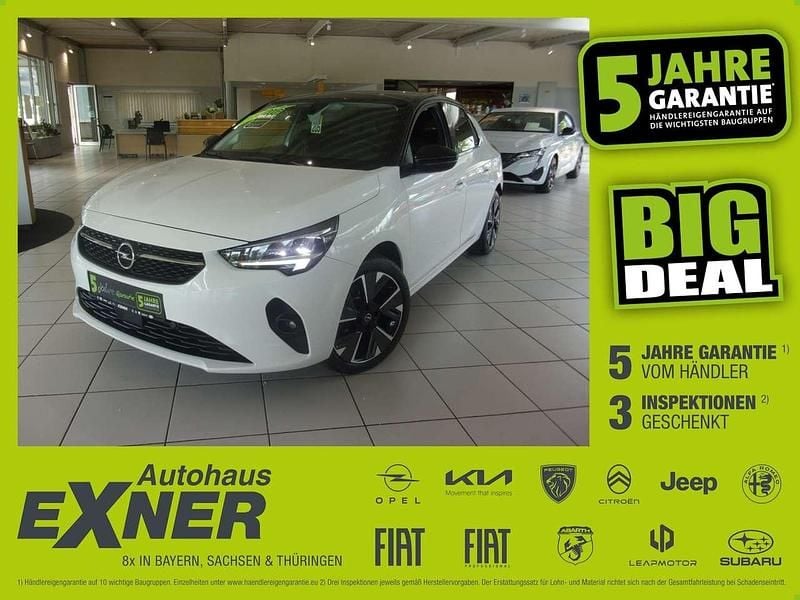 Schnee weiß / dach schwarz Gebraucht 2020 Opel Corsa-e Edition Kleinwagen | 12.890 € (Fairer Preis) - Bild 1/4