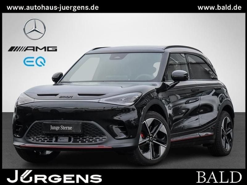 Meta black metallic Gebraucht 2024 Smart #1 Brabus SUV | 32.590 € (Fairer Preis) - Bild 1/4