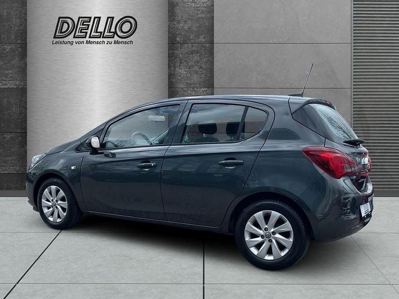 Gebraucht Opel Corsa Selection 90 PS (66 kW) 2018 Graphit grau/graffiti grey Kleinwagen