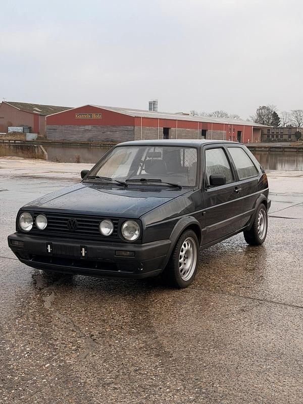 Blau Gebraucht 1989 VW Golf II Kleinwagen | 4.200 € - Bild 1/4