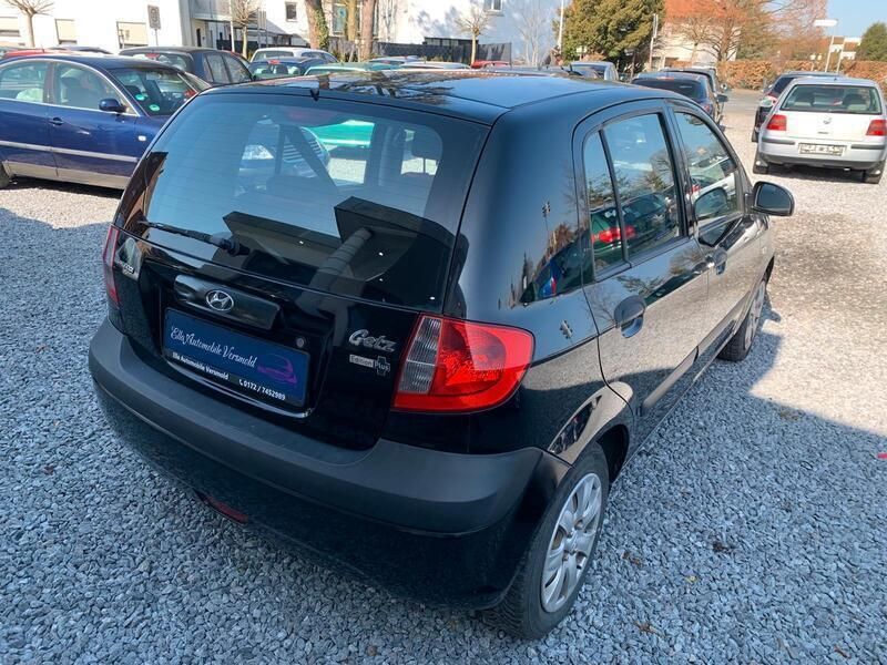 Gebraucht Hyundai Getz 66 PS (48 kW) 2008 Schwarz Kleinwagen
