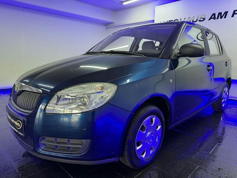 Gebraucht Skoda Fabia 60 PS (44 kW) 2008 Blau Kleinwagen