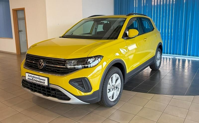 Neu VW T-Cross Life 95 PS (69 kW) 2025 Grapeyellow SUV