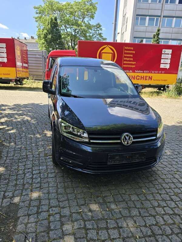 Blau Gebraucht 2019 VW Caddy Van / Kleinbus | 11.999 € (Superpreis) - Bild 1/4