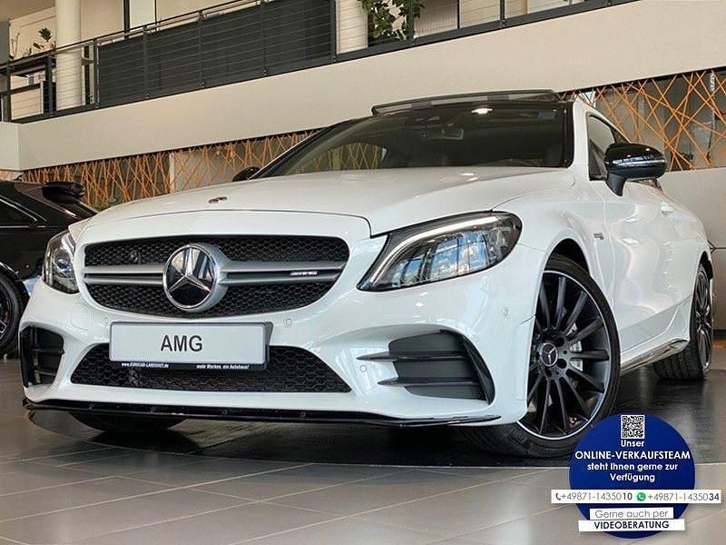 Weiß Gebraucht 2023 Mercedes C43 AMG AMG Coupé | 58.980 € (Guter Preis) - Bild 1/3