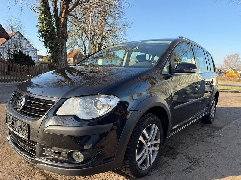 Gebraucht VW Touran Cross 170 PS (125 kW) 2007 Schwarz Van / Kleinbus