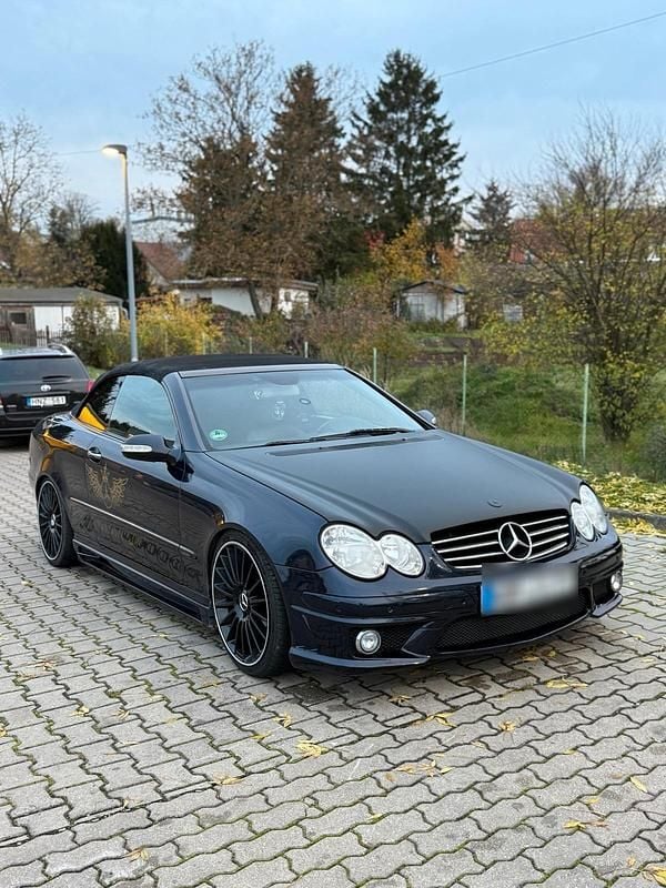 Schwarz Gebraucht 2004 Mercedes CLK200 Cabrio | 5.200 € (Fairer Preis) - Bild 1/4