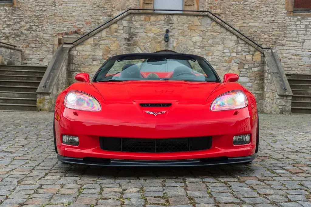 Begagnad Corvette C6 436 HK (320 kW) 2010 Röd Cab