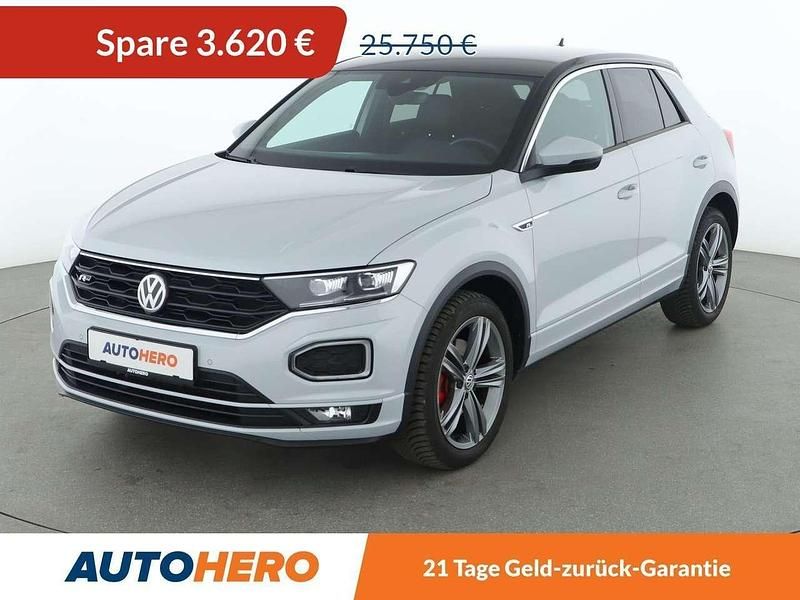 Silber Gebraucht 2019 VW T-Roc Sport SUV | 21.590 € (Guter Preis) - Bild 1/3