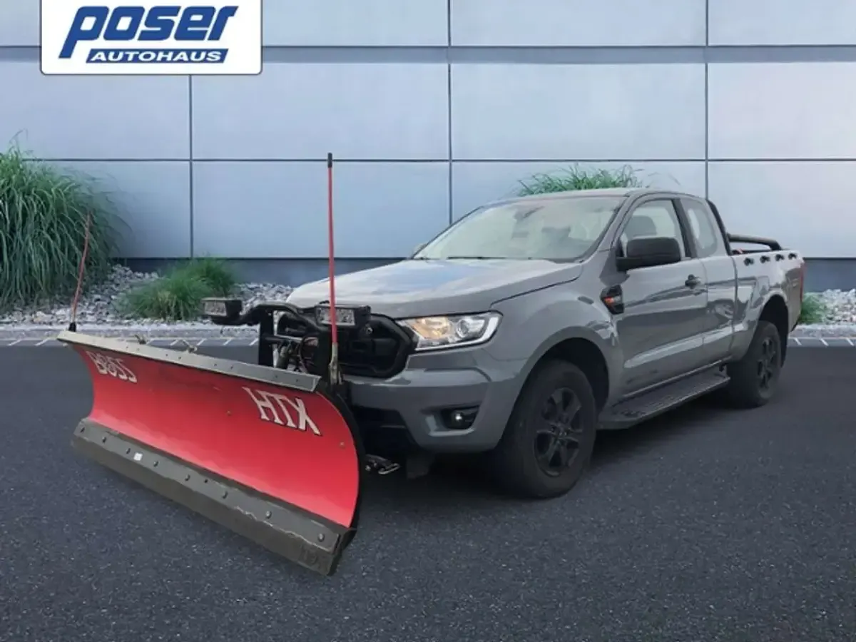 Gebraucht Ford Ranger Wolftrak 170 PS (125 kW) 2022 Mystic grau Pickup