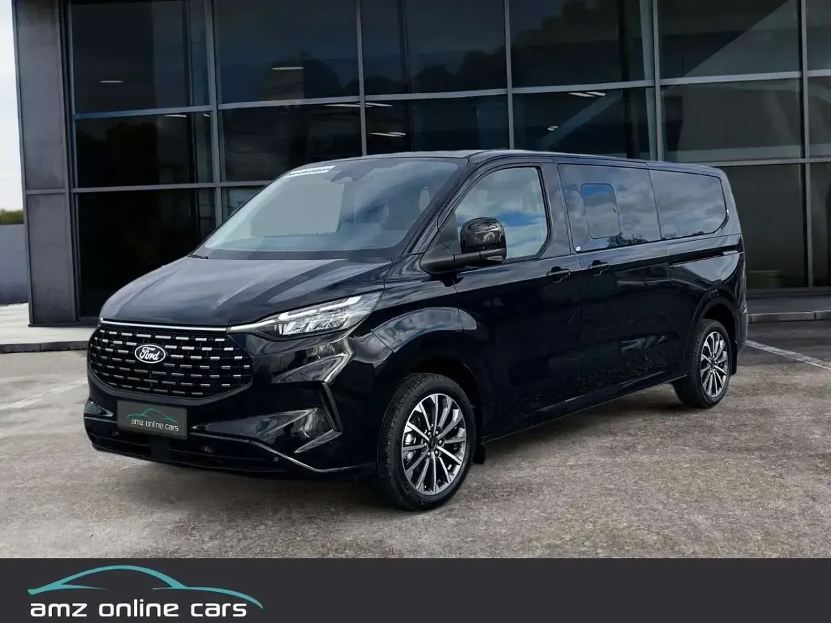 Neu Ford Tourneo Custom Titanium X 170 PS (125 kW) 2026 Agate black met Van