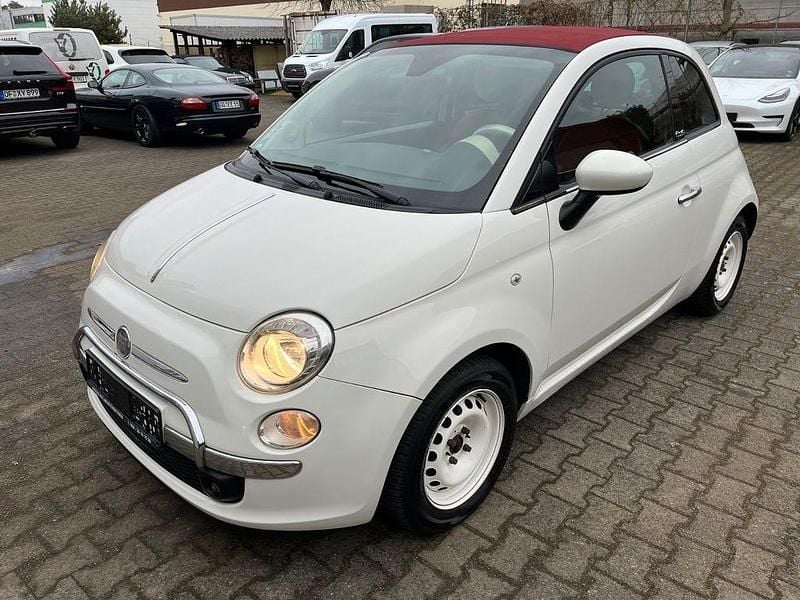Weiß Gebraucht 2010 Fiat 500C Cabrio | 4.580 € (Guter Preis) - Bild 1/4