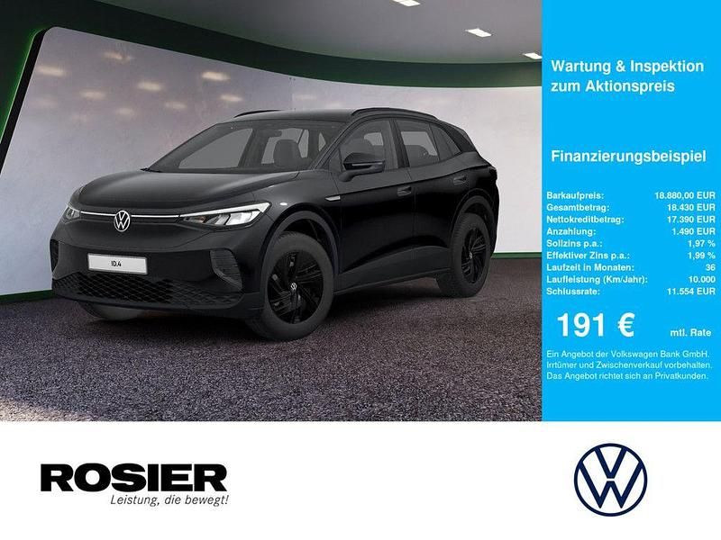 Gebraucht VW ID.4 Pure 108 kW (148 PS) 2022 Schwarz SUV