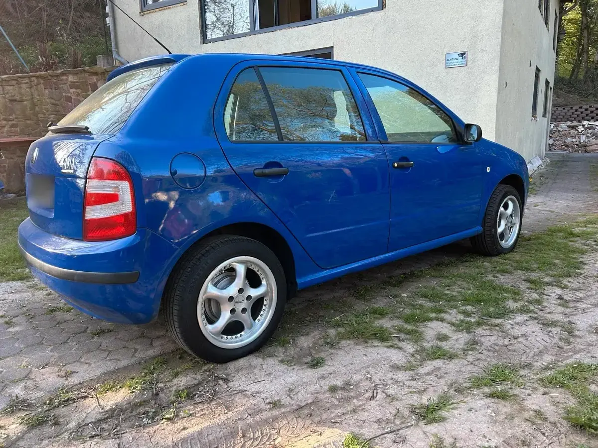 Gebraucht Skoda Fabia 75 PS (55 kW) 2006 Blau Kleinwagen