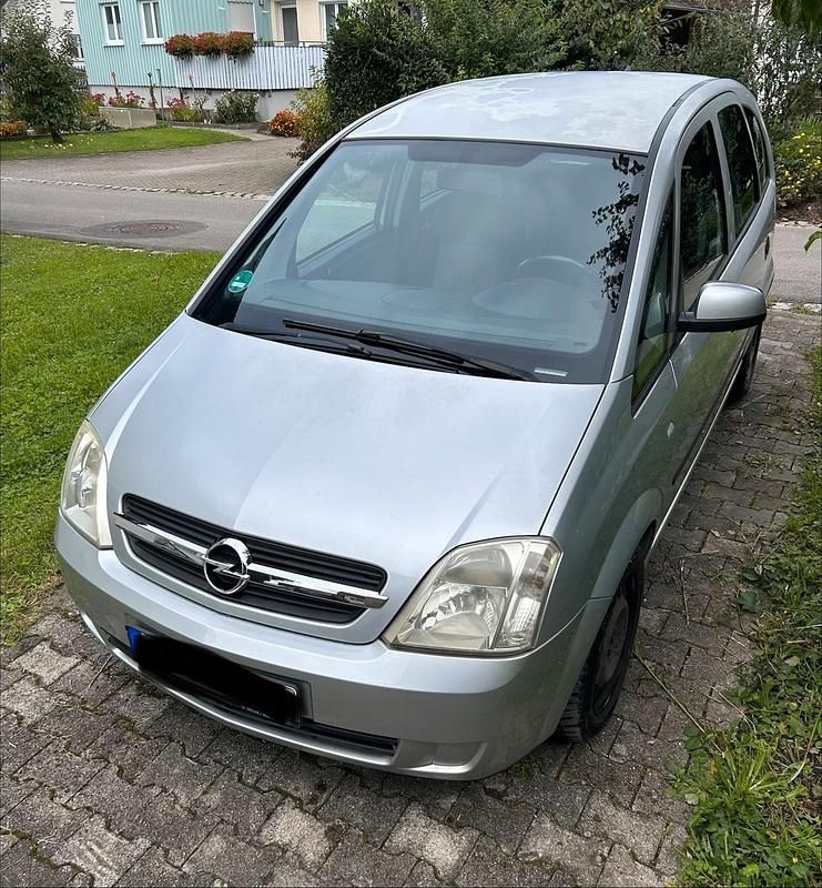Silber Gebraucht 2005 Opel Meriva Van / Kleinbus | 500 € (Superpreis) - Bild 1/4