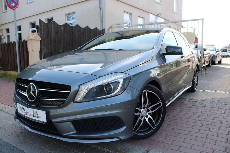 Mountaingrau met. Gebraucht 2013 Mercedes A220 AMG line Limousine | 16.990 € (Guter Preis) - Bild 1/4