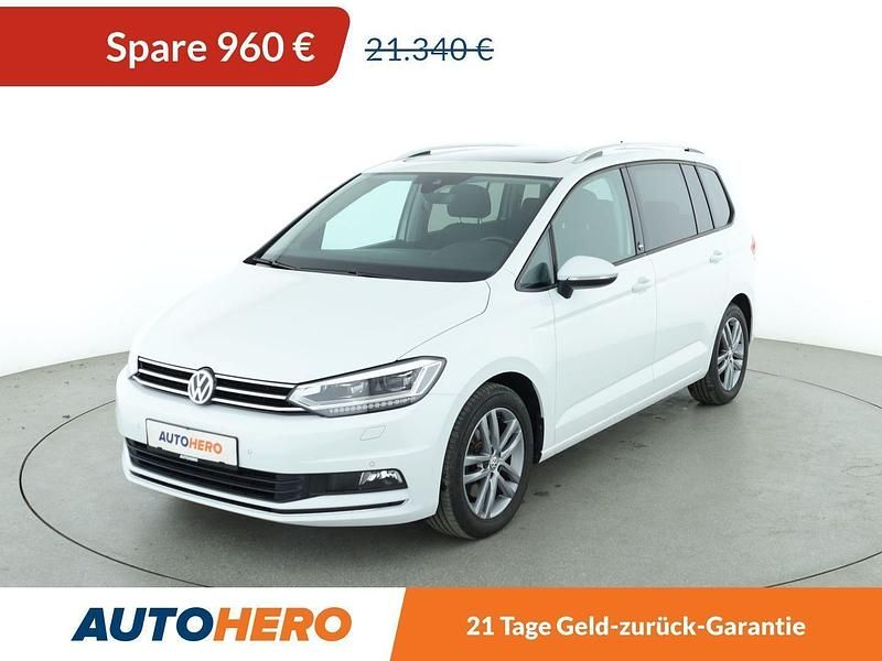 Weiß Gebraucht 2017 VW Touran Sound Van / Kleinbus | 20.380 € (Fairer Preis) - Bild 1/3