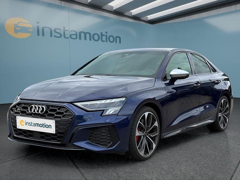 Blau Gebraucht 2024 Audi S3 Limousine | 46.599 € (Teuer) - Bild 1/4