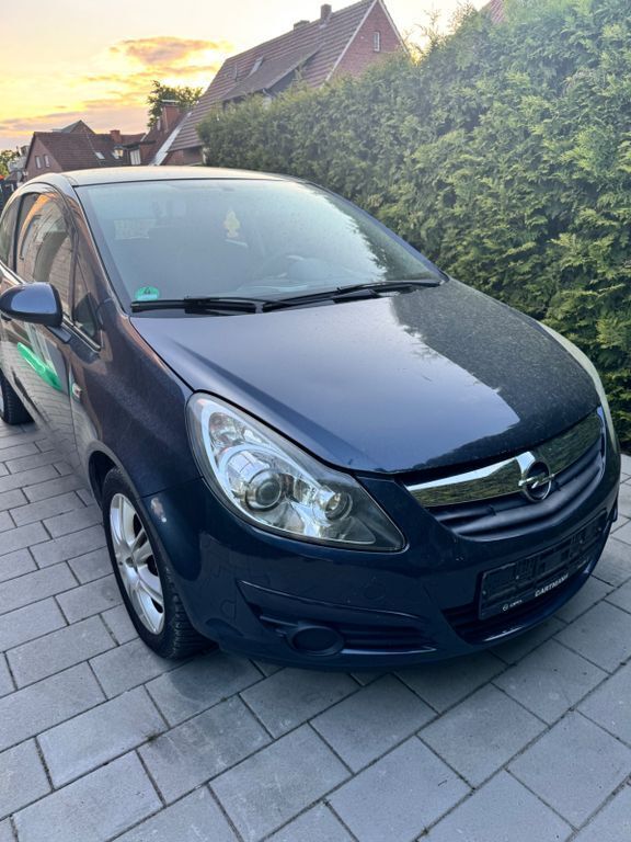 Grau Gebraucht 2008 Opel Corsa Limousine | 1.499 € (Superpreis) - Bild 1/4