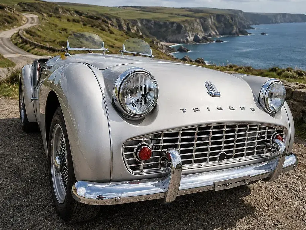 Gebraucht Triumph TR3 90 PS (66 kW) 1959 Silber Cabrio