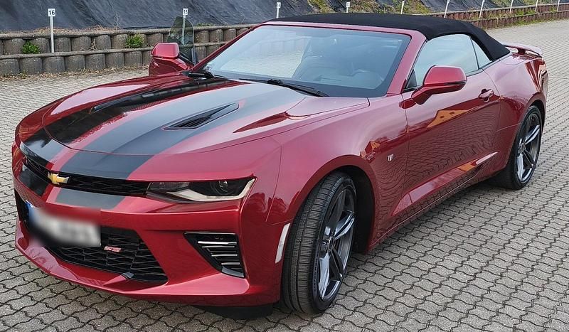 Gebraucht Chevrolet Camaro 453 PS (333 kW) 2017 Rot Cabrio