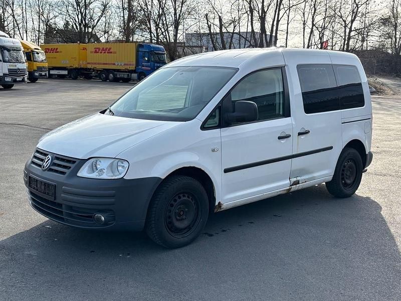 Second-hand VW Caddy Life 109 CP (80 kW) 2007 Alb Monovolum