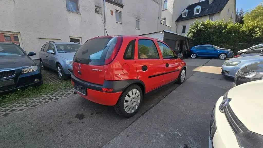 Gebraucht Opel Corsa 90 PS (66 kW) 2002 Rot Kleinwagen
