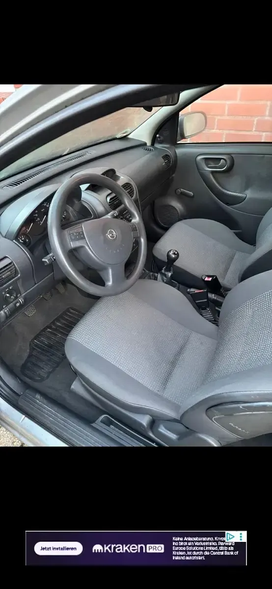 Gebraucht Opel Corsa 2002 Silber Kleinwagen