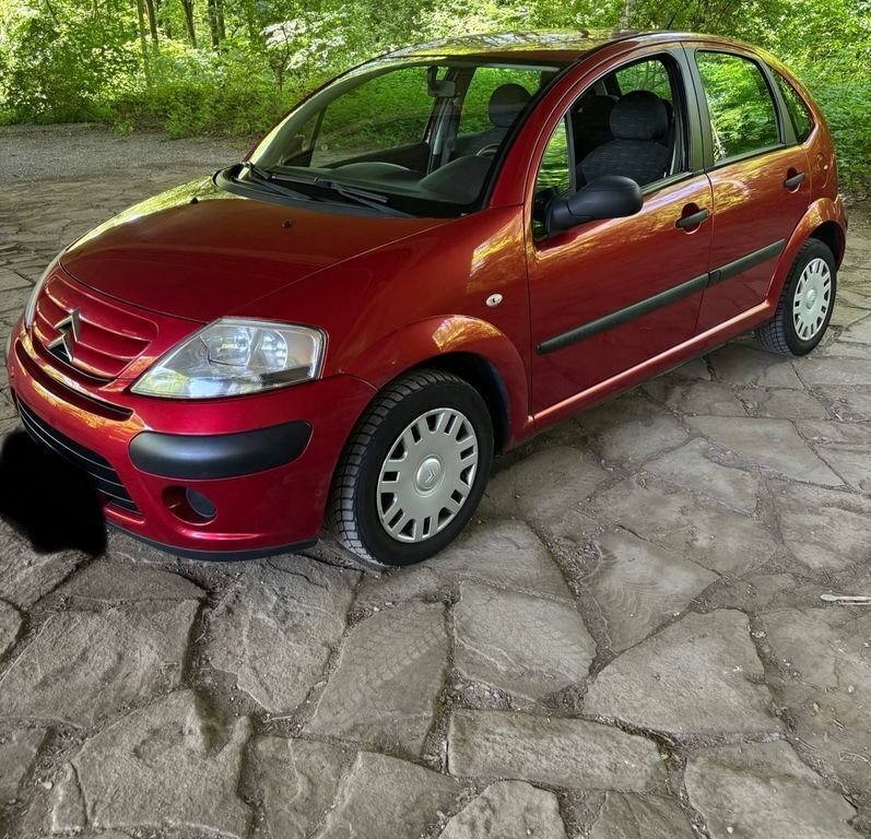 Rot Gebraucht 2007 Citroën C3 Advance Kleinwagen | 2.100 € (Fairer Preis) - Bild 1/4