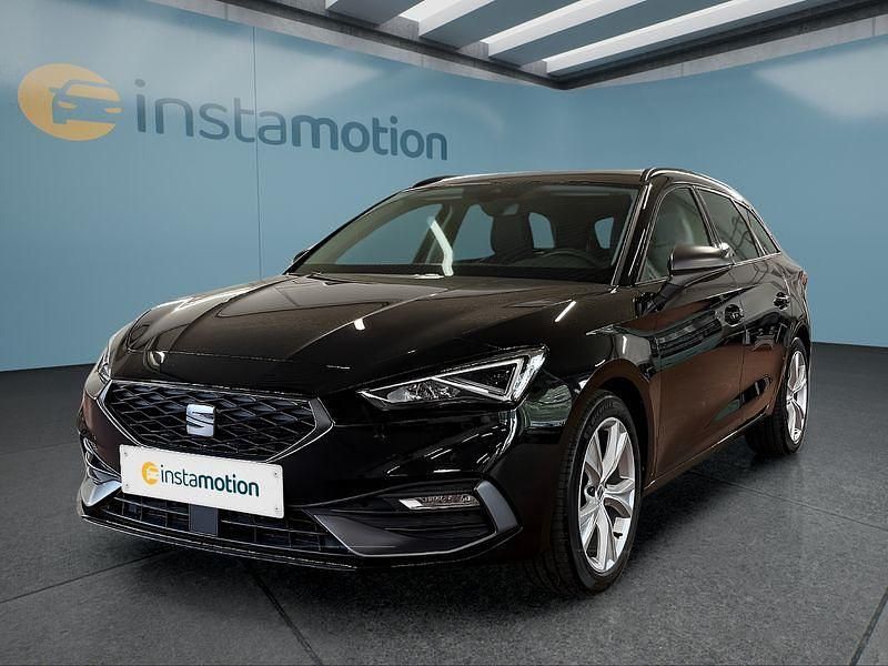 Schwarz Gebraucht 2022 Seat Leon ST FR Kombi | 20.599 € (Fairer Preis) - Bild 1/4