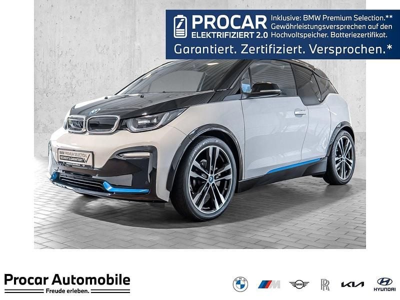 Weiß Gebraucht 2022 BMW i3 Sport Line Kleinwagen | 21.590 € (Guter Preis) - Bild 1/4