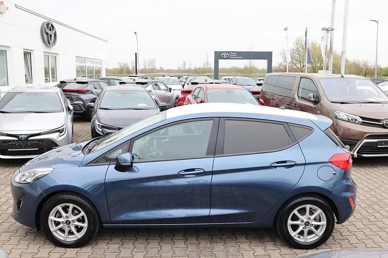 Gebraucht Ford Fiesta Cool & Connect 86 PS (63 kW) 2018 Blau Kleinwagen