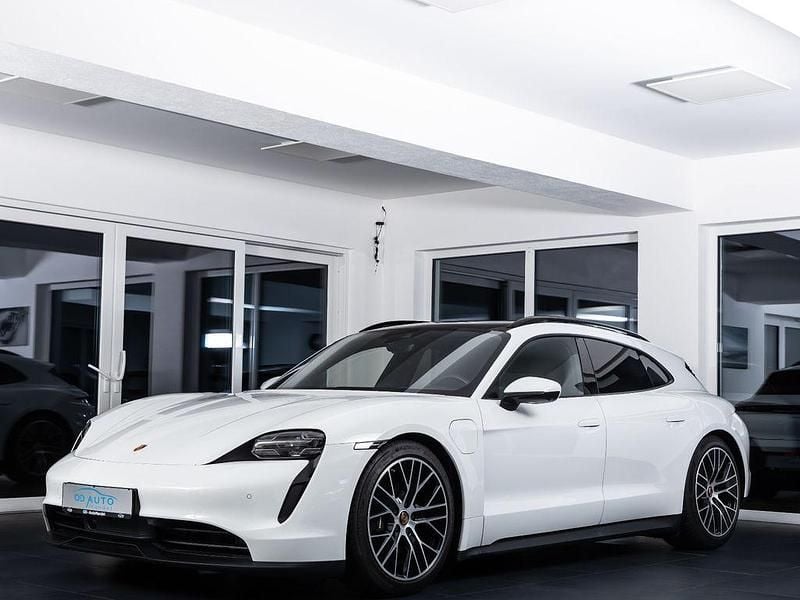 Gebraucht Porsche Taycan 350 kW (476 PS) 2023 Weiß Limousine