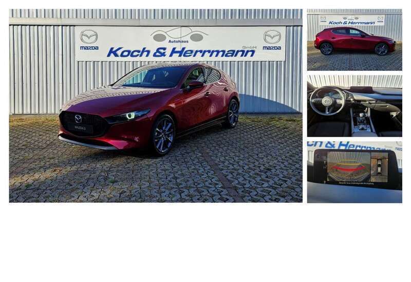 Soul red crystal m Gebraucht 2024 Mazda 3 Exclusive-Line Limousine | 25.999 € (Fairer Preis) - Bild 1/4