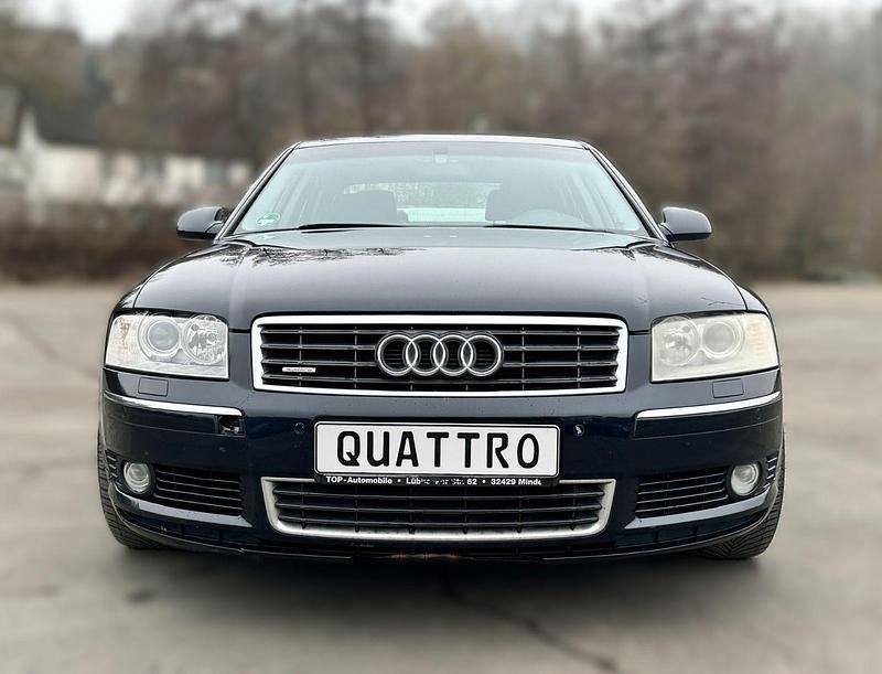 Second-hand Audi A8 334 CP (245 kW) 2003 Albastru Berlinǎ