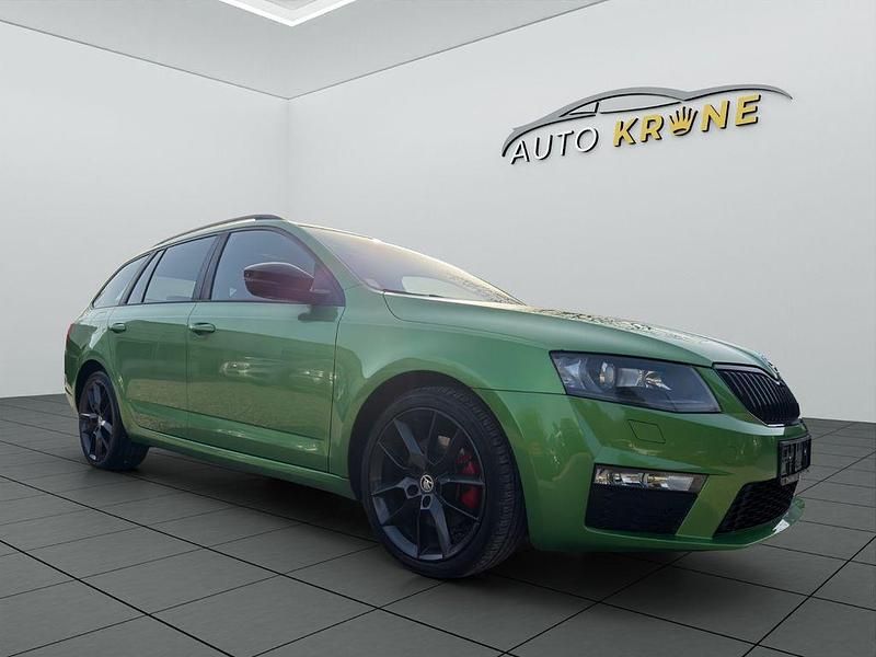 Gebraucht Skoda Octavia RS 184 PS (135 kW) 2016 Grün Kleinwagen