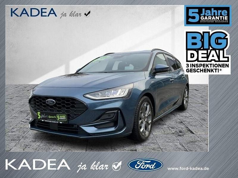 Chromablau metallic Gebraucht 2024 Ford Focus ST-Line X Kombi | 23.980 € (Guter Preis) - Bild 1/4