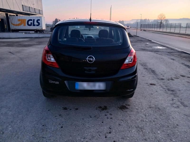 Gebraucht Opel Corsa 75 PS (55 kW) 2008 Schwarz Kleinwagen
