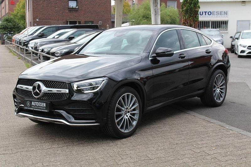 Schwarz Gebraucht 2020 Mercedes GLC220 AMG Coupé | 41.800 € (Fairer Preis) - Bild 1/4