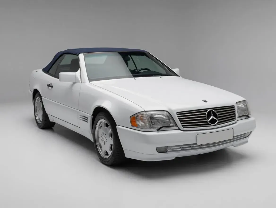 Gebraucht Mercedes SL500 326 PS (239 kW) 1992 Weiß Cabrio
