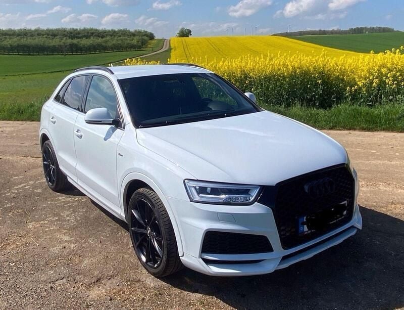 Weiß Gebraucht 2018 Audi Q3 S-Line SUV | 16.300 € (Superpreis) - Bild 1/4