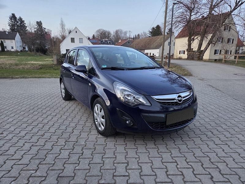 Gebraucht Opel Corsa Edition 87 PS (63 kW) 2014 Blau Kleinwagen