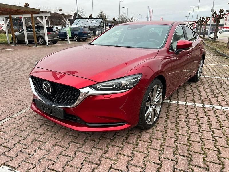 Rot Gebraucht 2023 Mazda 6 Exclusive Limousine | 19.650 € (Superpreis) - Bild 1/4