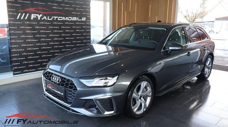 Grau Gebraucht 2023 Audi A4 S-Line Limousine | 31.390 € (Superpreis) - Bild 1/4