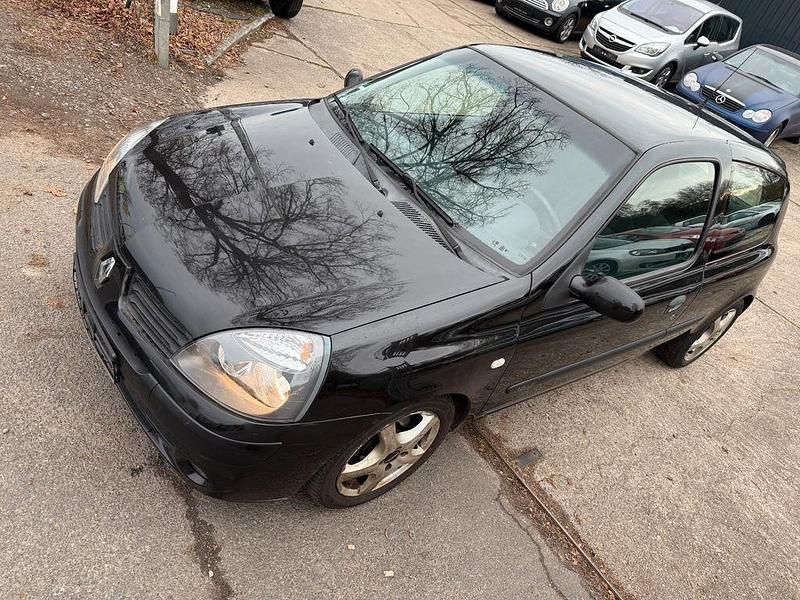 Schwarz Gebraucht 2005 Renault Clio II Campus Kleinwagen | 1.399 € - Bild 1/4