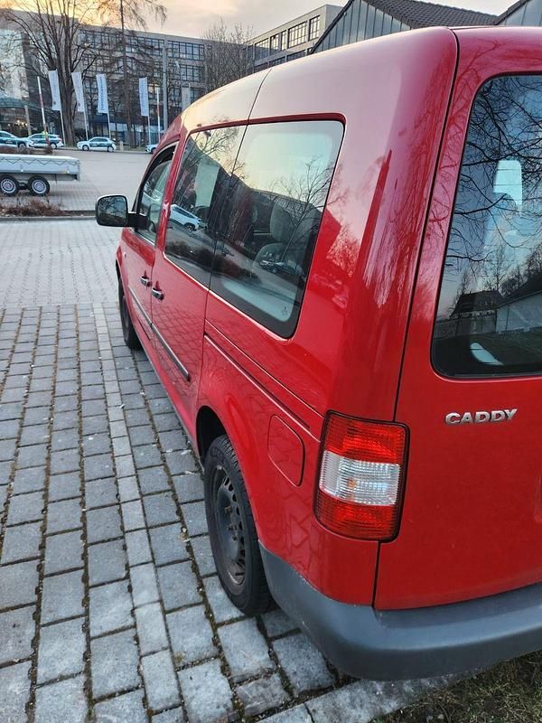 Gebraucht VW Caddy Life 75 PS (55 kW) 2006 Rot Van / Kleinbus